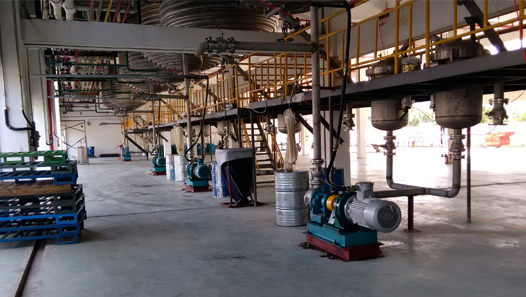 津遠(yuǎn)東不銹鋼高粘度泵現(xiàn)場(chǎng)使用圖片