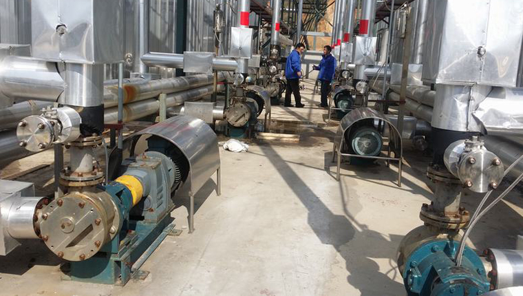 津遠(yuǎn)東不銹鋼高粘度泵現(xiàn)場(chǎng)使用圖片