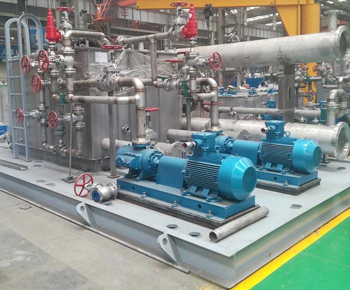 SMH三螺桿泵現(xiàn)場(chǎng)展示